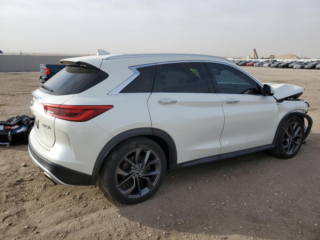 2019 Infiniti QX50 VIN 3PCAJ5M16KF103462 Copart auction photo, front end damage thumbnail 3