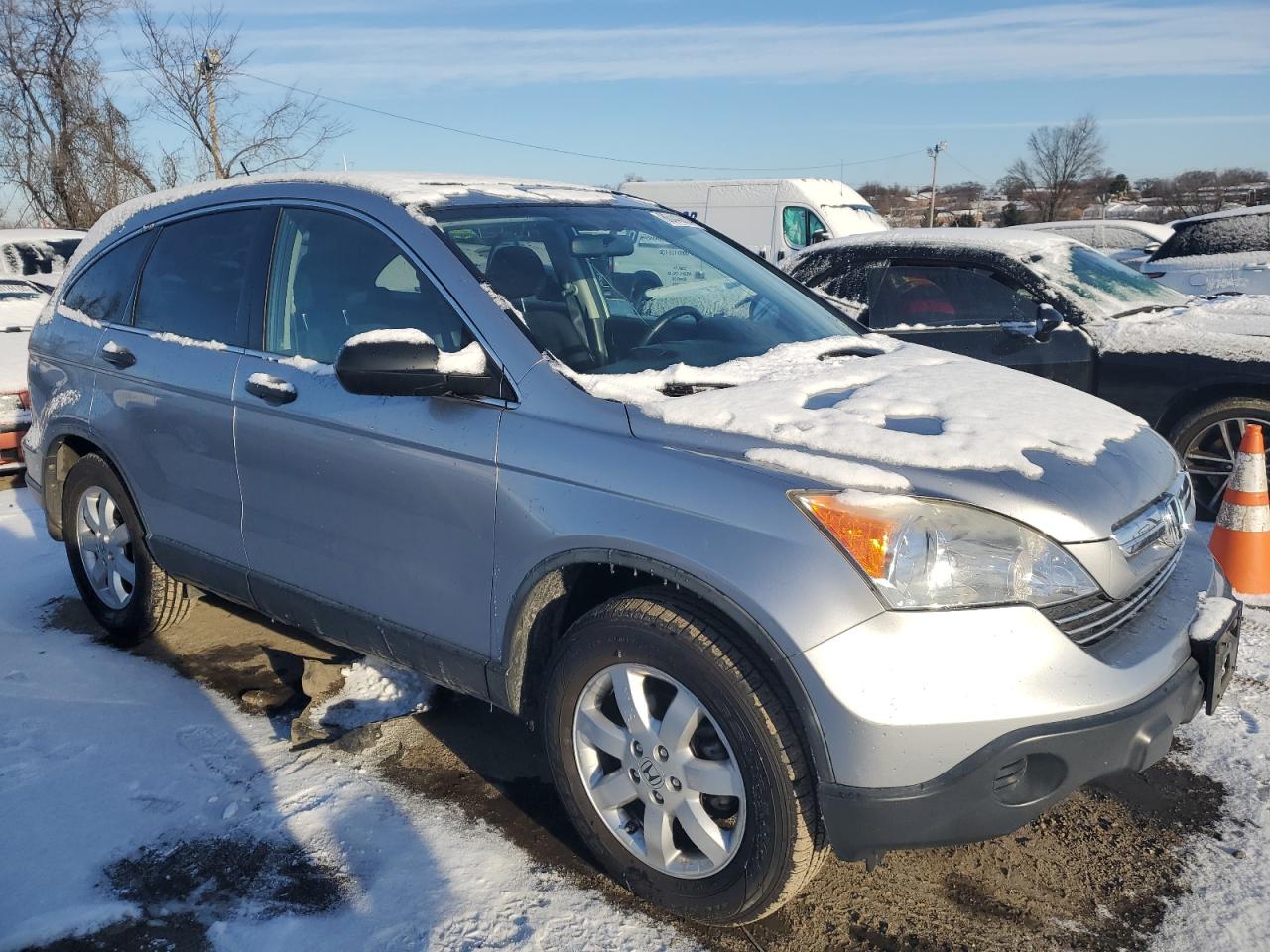 2008 Honda CR-V VIN JHLRE48508C029110 Copart auction photo, rear end damage thumbnail 4