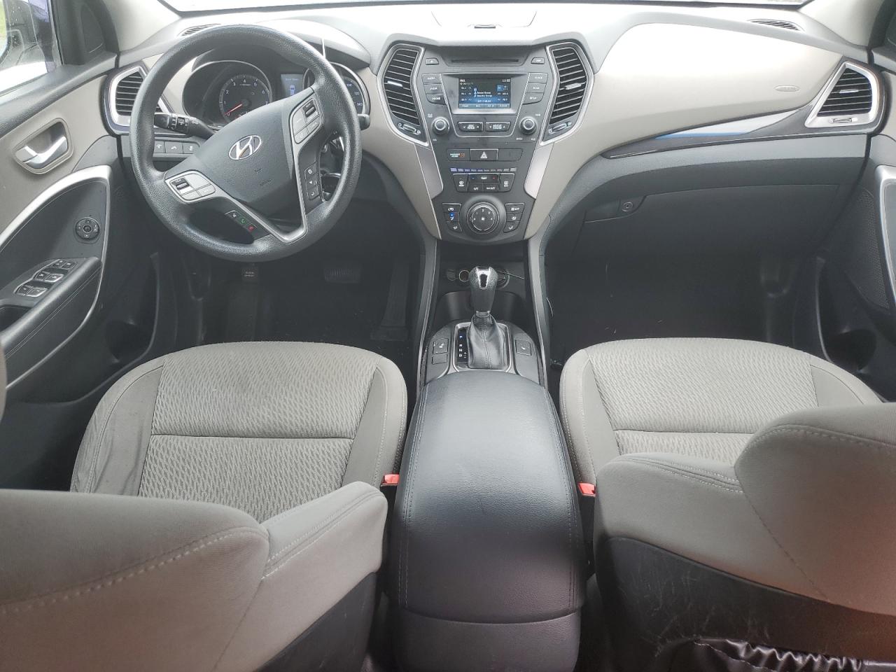 2015 Hyundai Santa Fe VIN KM8SMDHF5FU102968 Copart auction photo, burn - engine / front end damage thumbnail 8