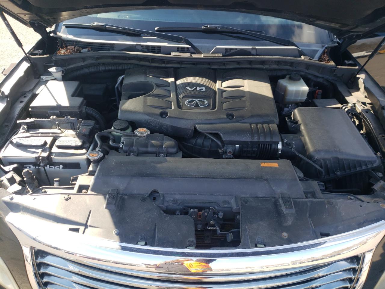 2012 Infiniti QX56 VIN JN8AZ2NE6C9020512 Copart auction photo, rear end damage thumbnail 12