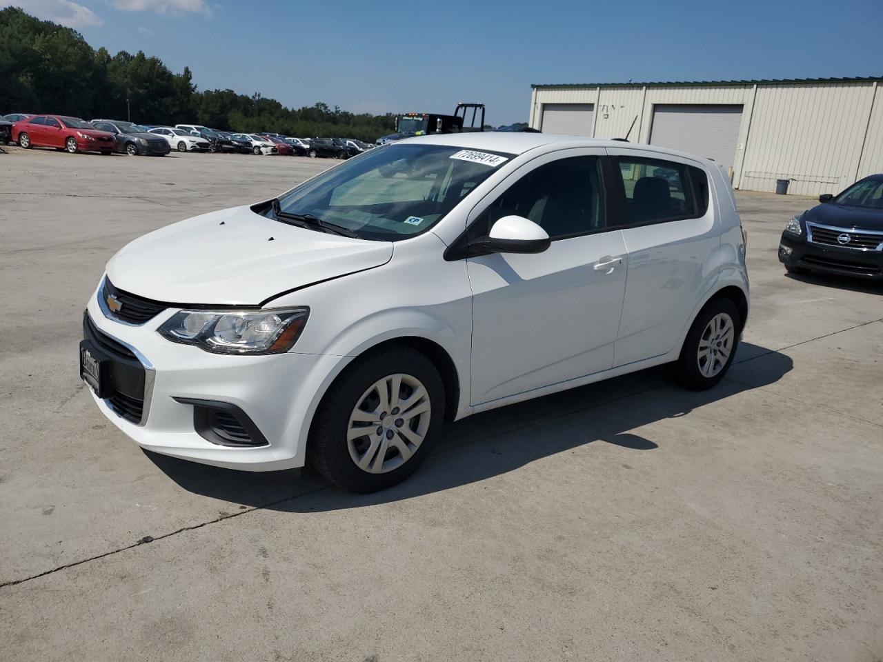 2017 Chevrolet Sonic VIN 1G1JG6SH2H4174574