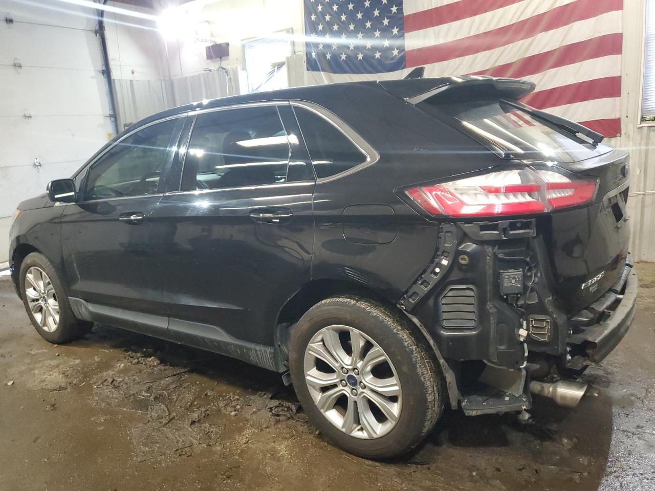 2020 Ford Edge VIN 2FMPK4K95LBA55943 Copart auction photo, front end / rear end damage thumbnail 2