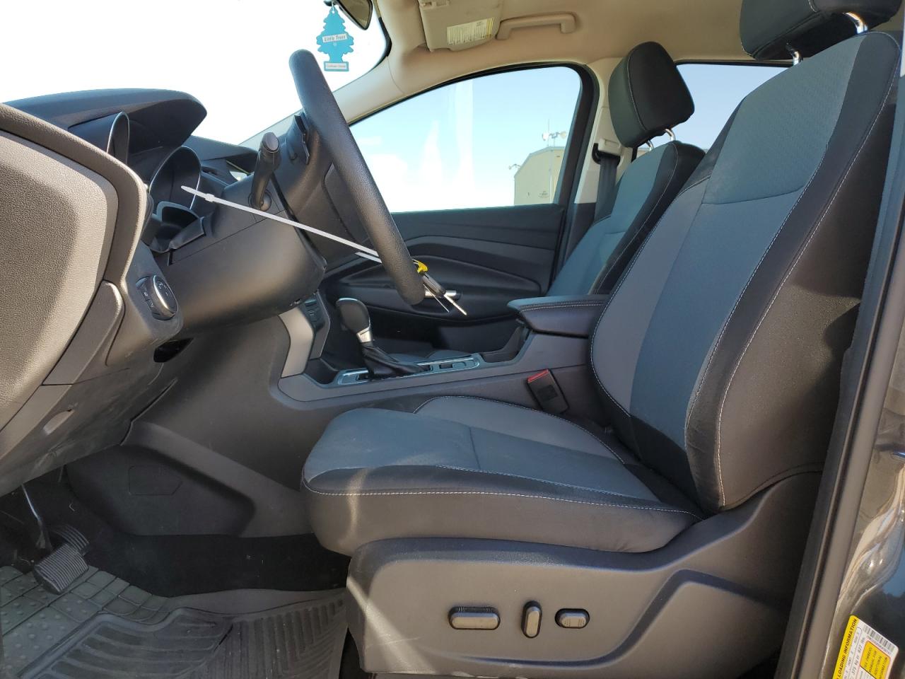 2017 Ford Escape VIN 1FMCU0G9XHUF06747 Copart auction photo, all over damage thumbnail 7