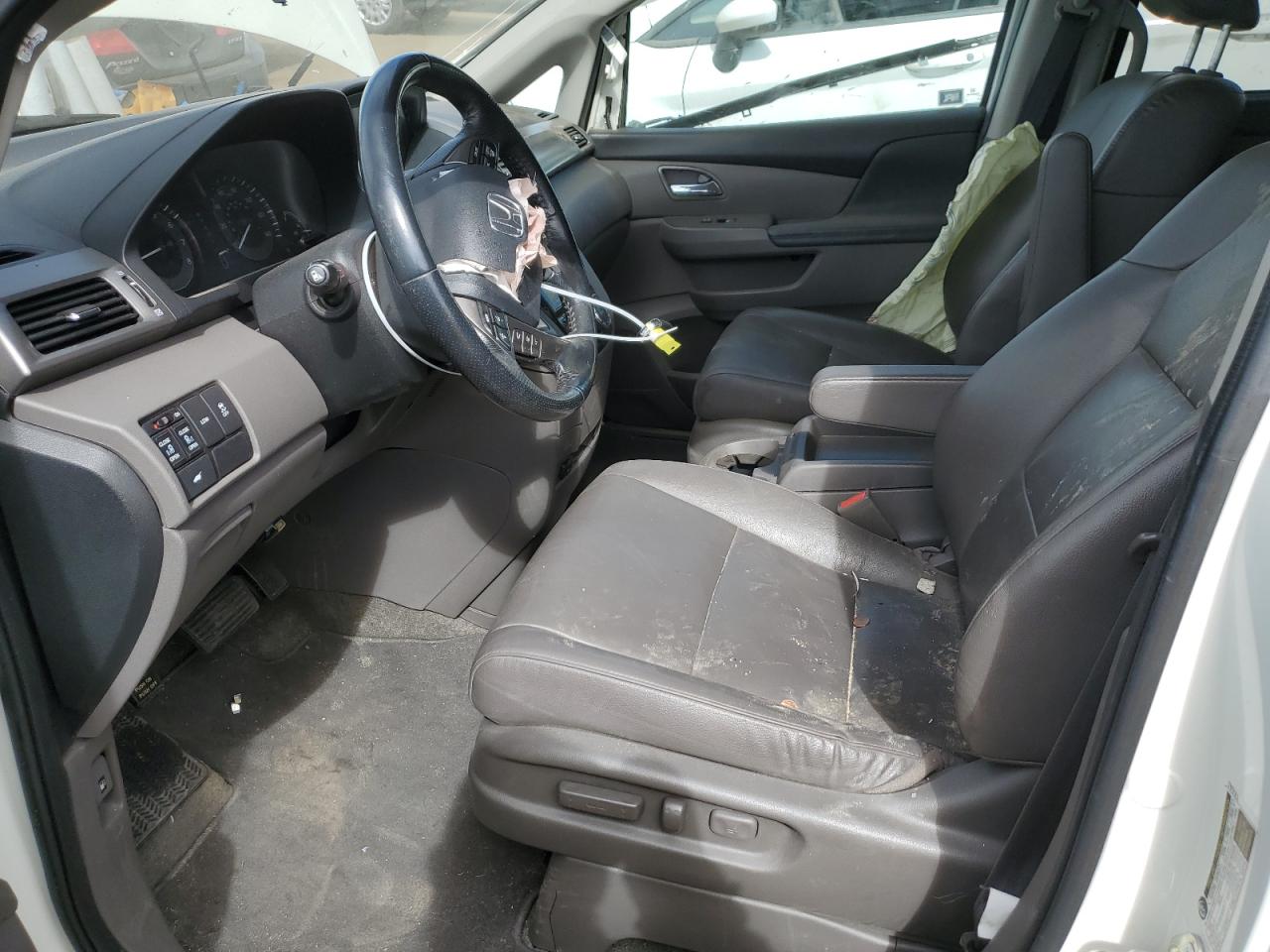 2016 Honda Odyssey VIN 5FNRL5H68GB091583 Copart auction photo, front end / side damage thumbnail 7