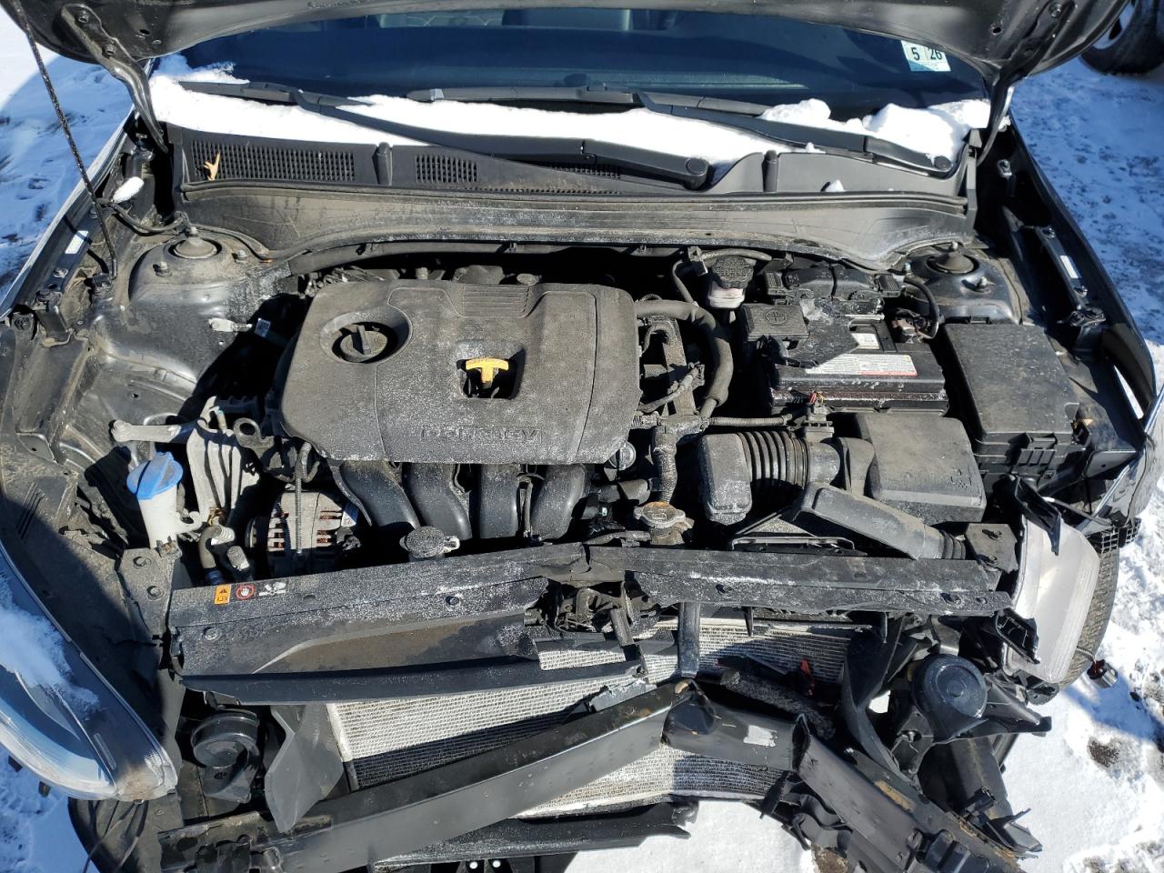 2021 KIA Forte VIN 3KPF34AD5ME295975 Copart auction photo, front end / minor dent/scratches damage thumbnail 11