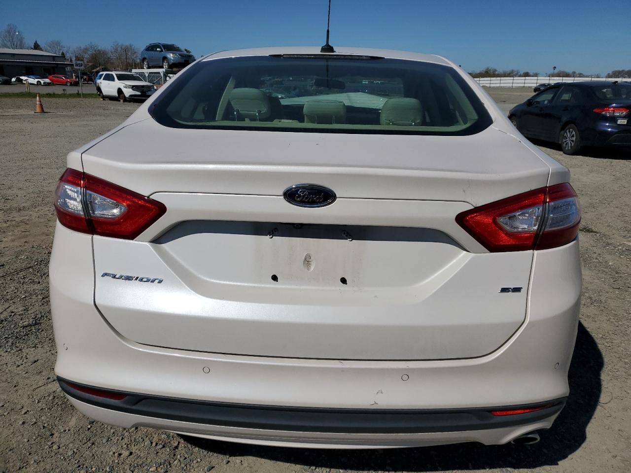 2016 Ford Fusion VIN 3FA6P0H77GR386567 Copart auction photo, front end / side damage thumbnail 6