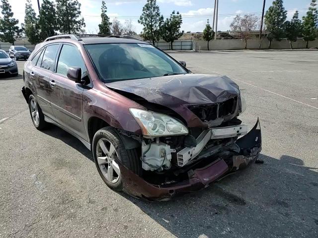 2008 Lexus RX VIN JTJGK31U280013210 Copart auction photo, front end / side damage thumbnail 10