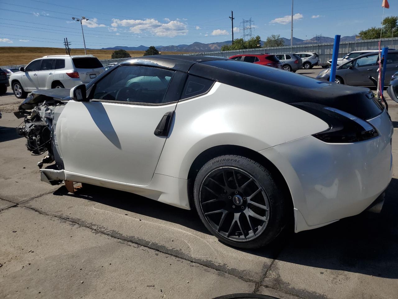 2009 Nissan 370Z VIN JN1AZ44E49M403608 Copart auction photo, front end damage thumbnail 2