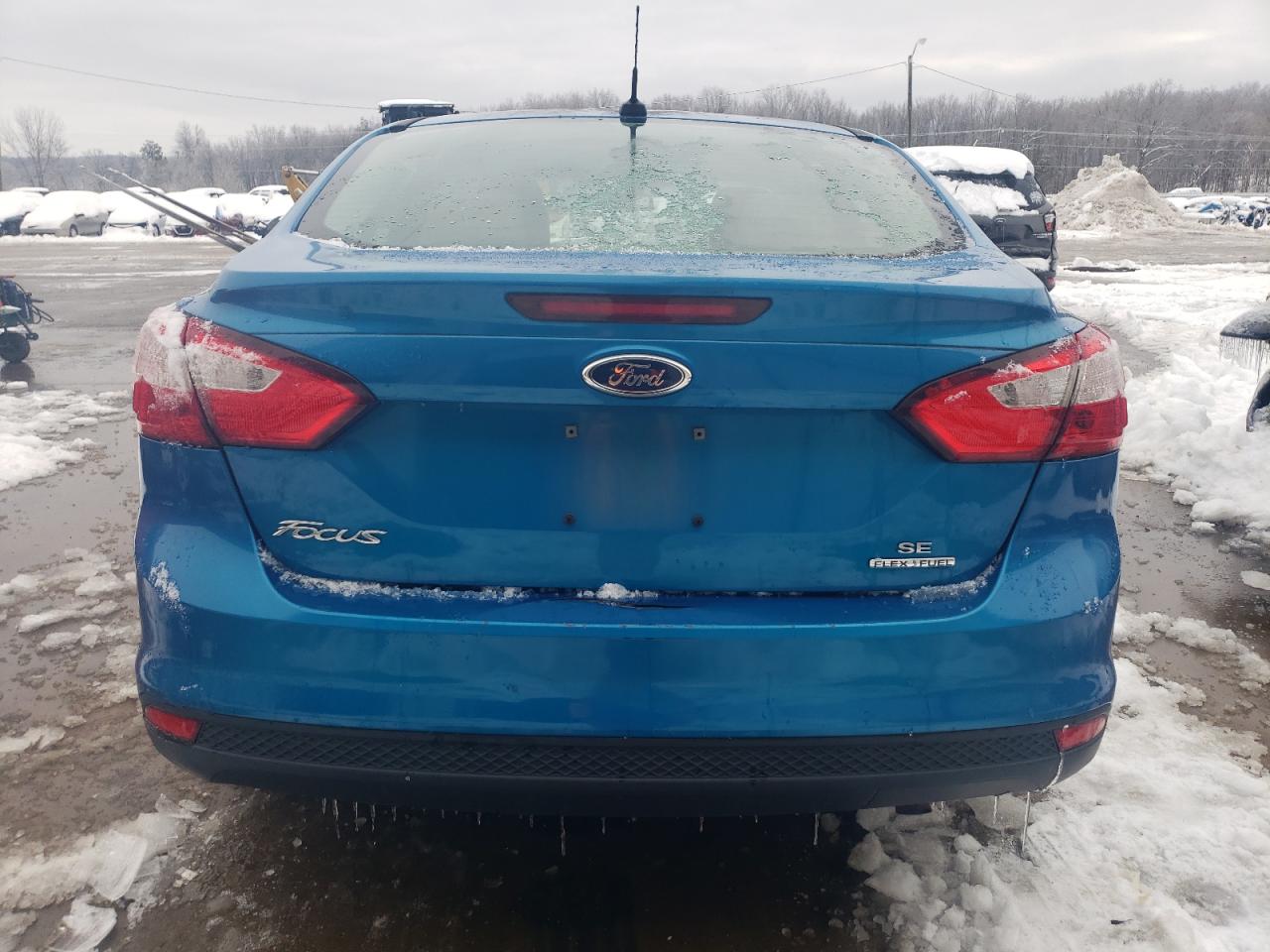 2013 Ford Focus VIN 1FADP3F23DL171343 Copart auction photo, rear end damage thumbnail 6