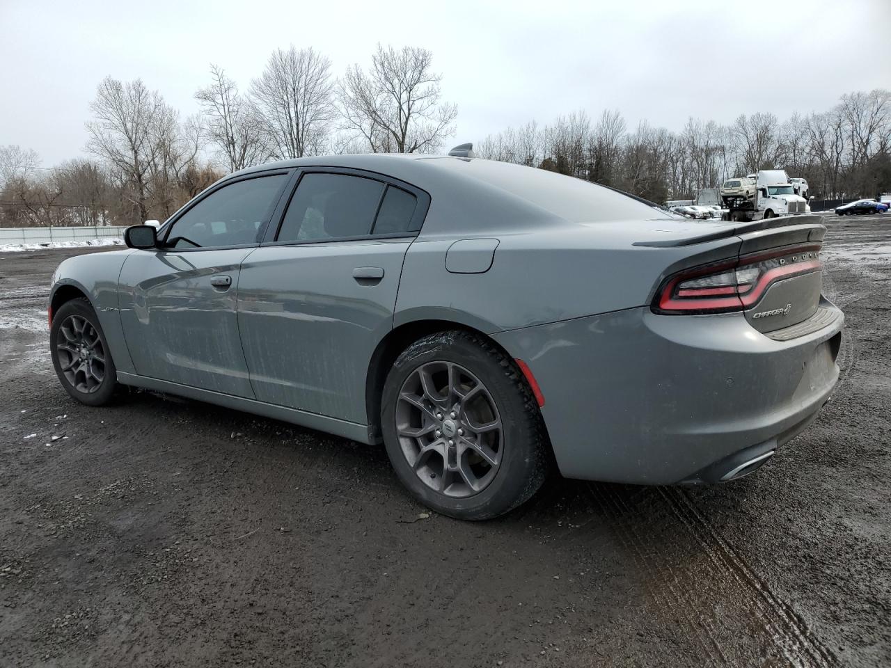 2018 Dodge Charger VIN 2C3CDXJG6JH235638 Copart auction photo, side damage thumbnail 2