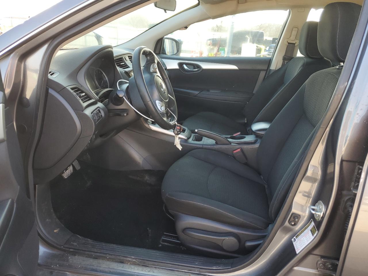 2019 Nissan Sentra VIN 3N1AB7AP3KY381647 Copart auction photo, side / front end damage thumbnail 7