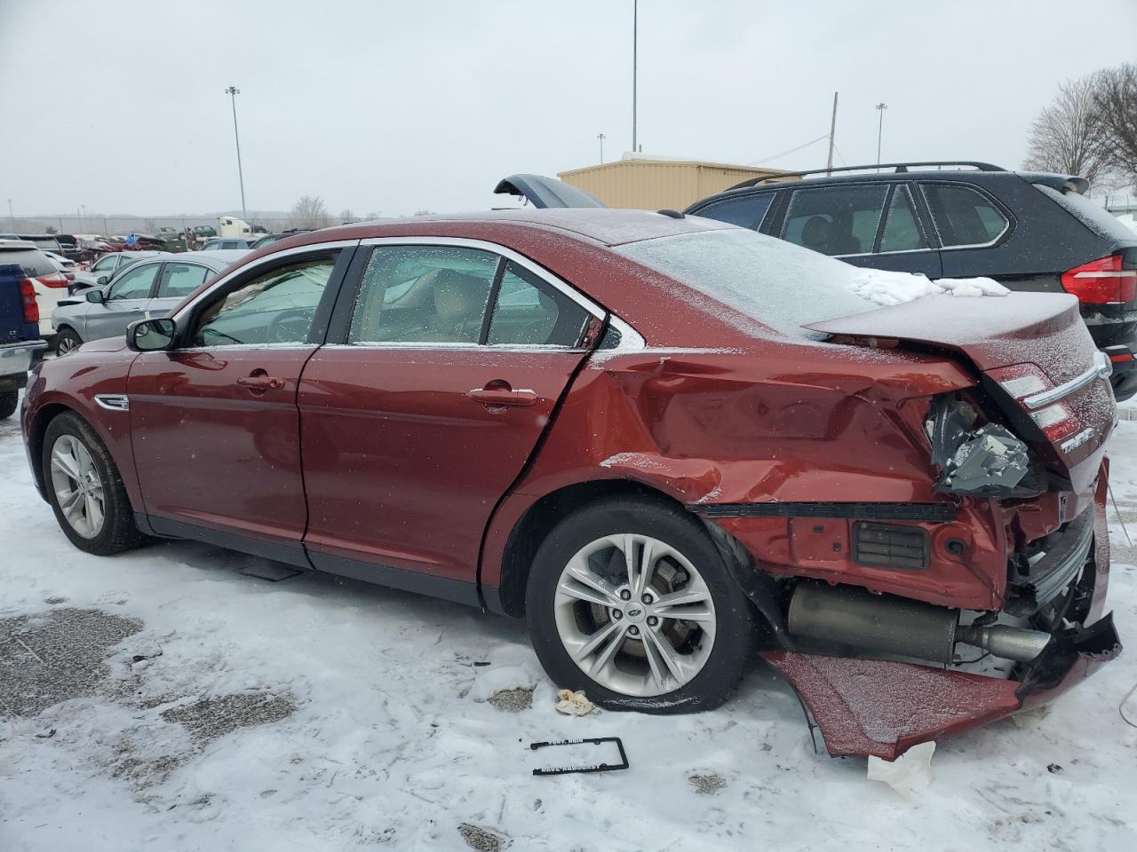 2014 Ford Taurus VIN 1FAHP2E80EG149974 Copart auction photo, rear end damage thumbnail 2