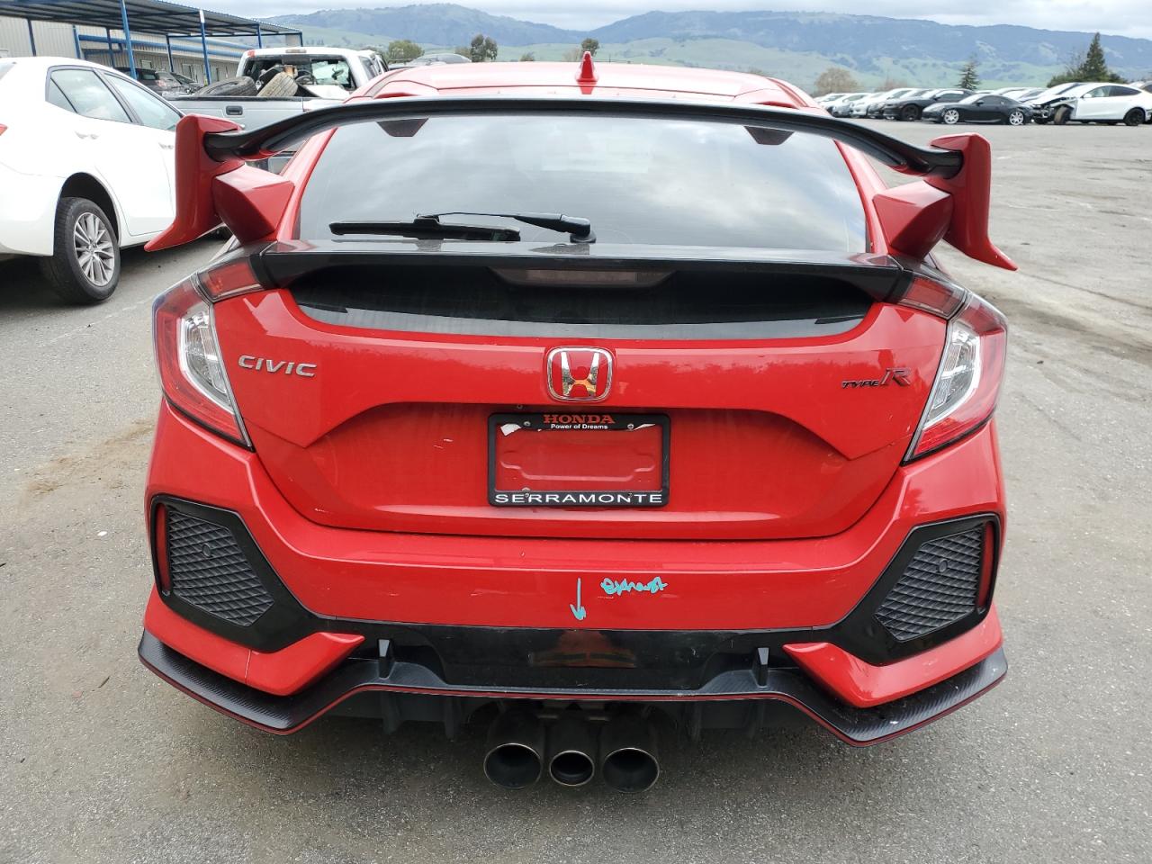 2019 Honda Civic VIN SHHFK8G78KU206448 Copart auction photo, front end damage thumbnail 6