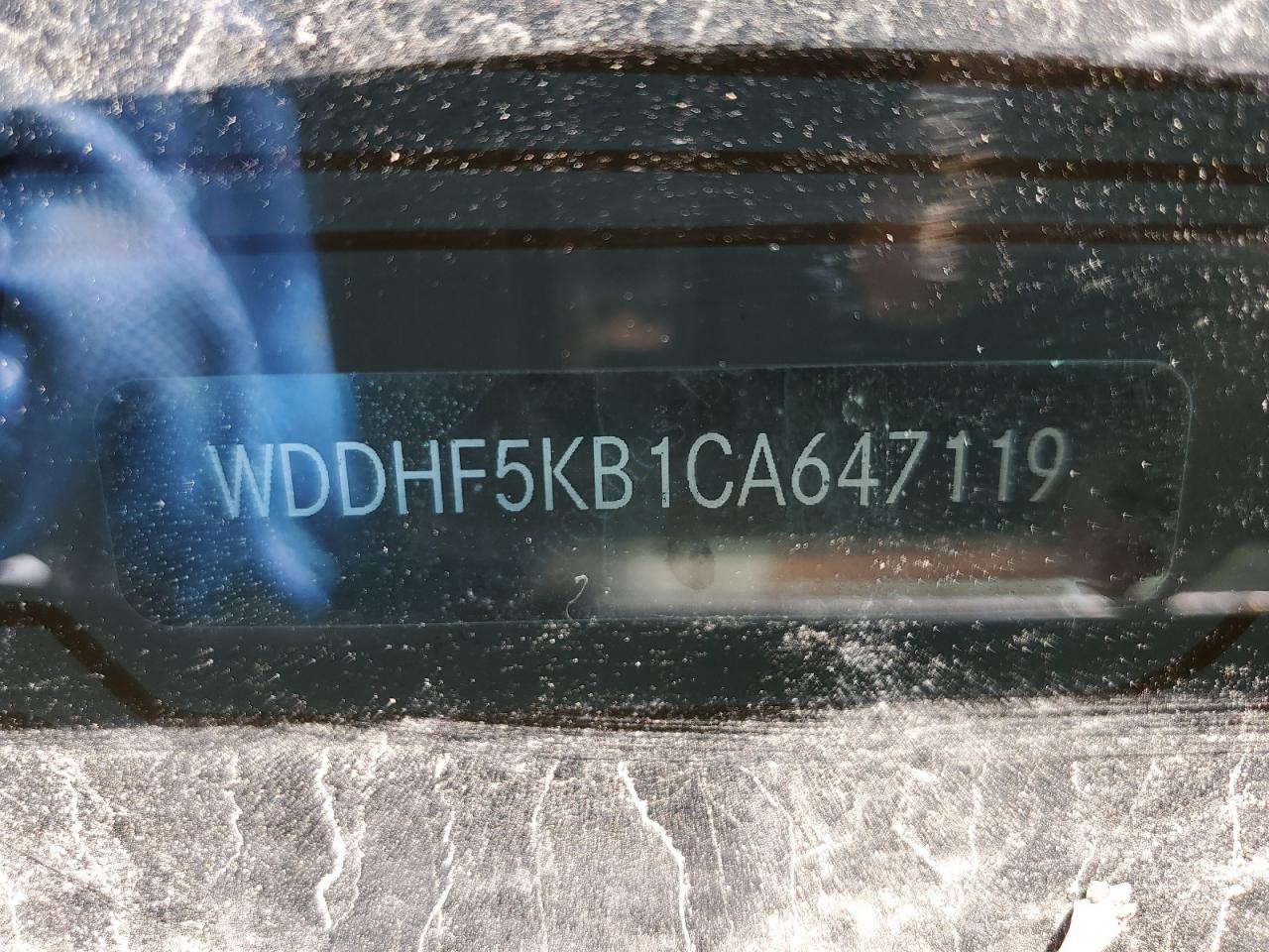 2012 Mercedes-Benz E-klasse VIN WDDHF5KB1CA647119 Copart auction photo, rear end / front end damage thumbnail 13