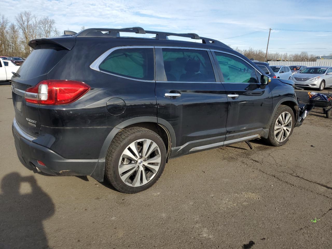 2021 Subaru Ascent VIN 4S4WMARD8M3433074 Copart auction photo, front end / side damage thumbnail 3