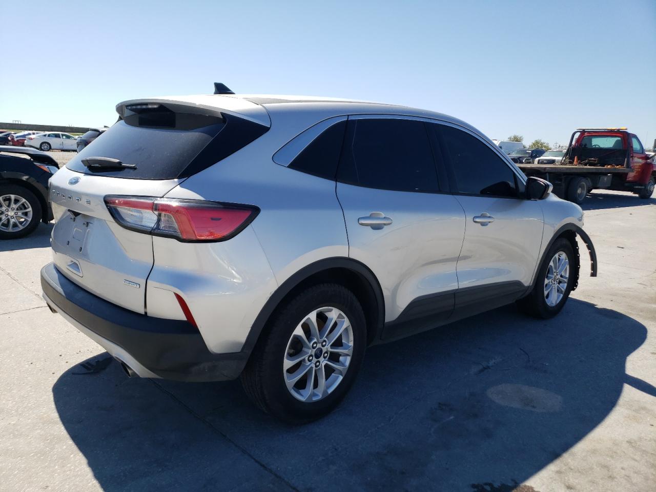 2020 Ford Escape VIN 1FMCU0G67LUB38543 Copart auction photo, undercarriage damage thumbnail 3
