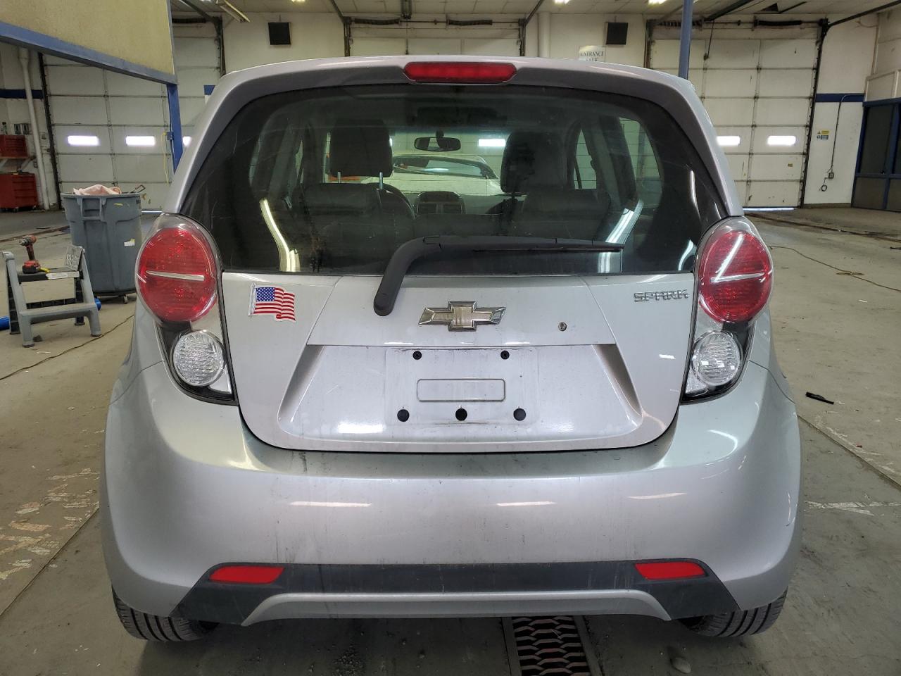 2014 Chevrolet Spark VIN KL8CD6S90EC548109 Copart auction photo, side damage thumbnail 6