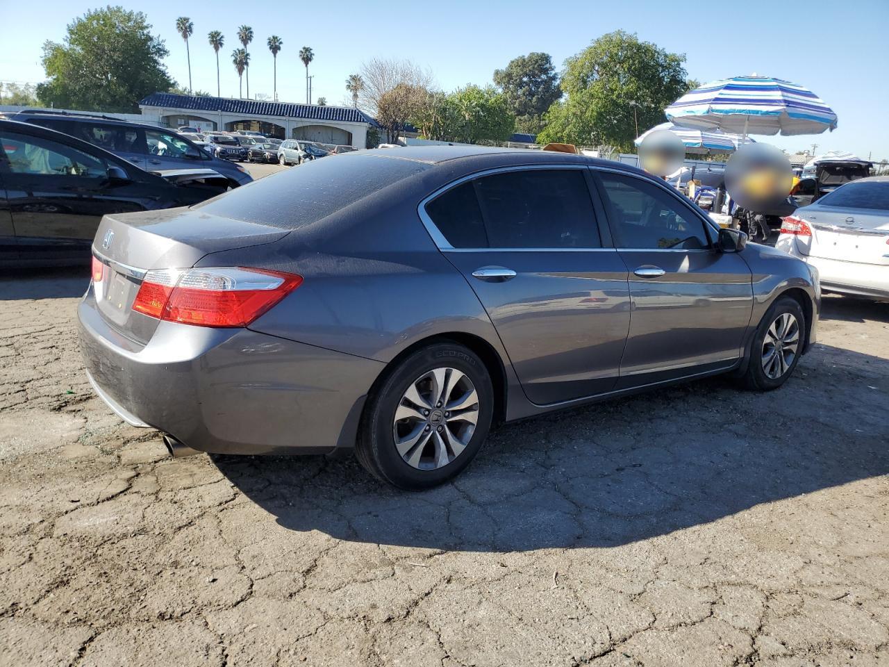 2015 Honda Accord VIN 1HGCR2F34FA002838 Copart auction photo, side / front end damage thumbnail 3