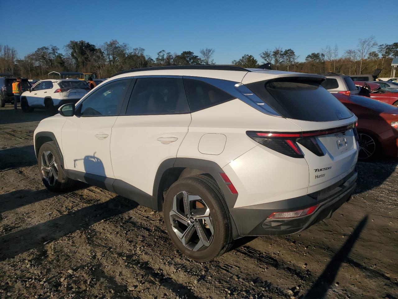 2023 Hyundai Tucson VIN 5NMJFCAE8PH269663 Copart auction photo, front end / undercarriage damage thumbnail 2