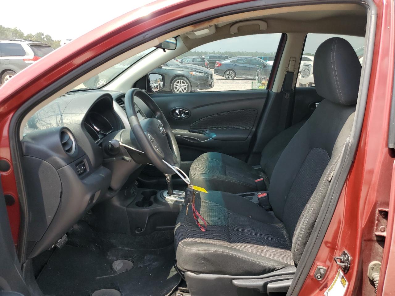 2019 Nissan Versa VIN 3N1CN7AP6KL842661 Copart auction photo, front end damage thumbnail 7