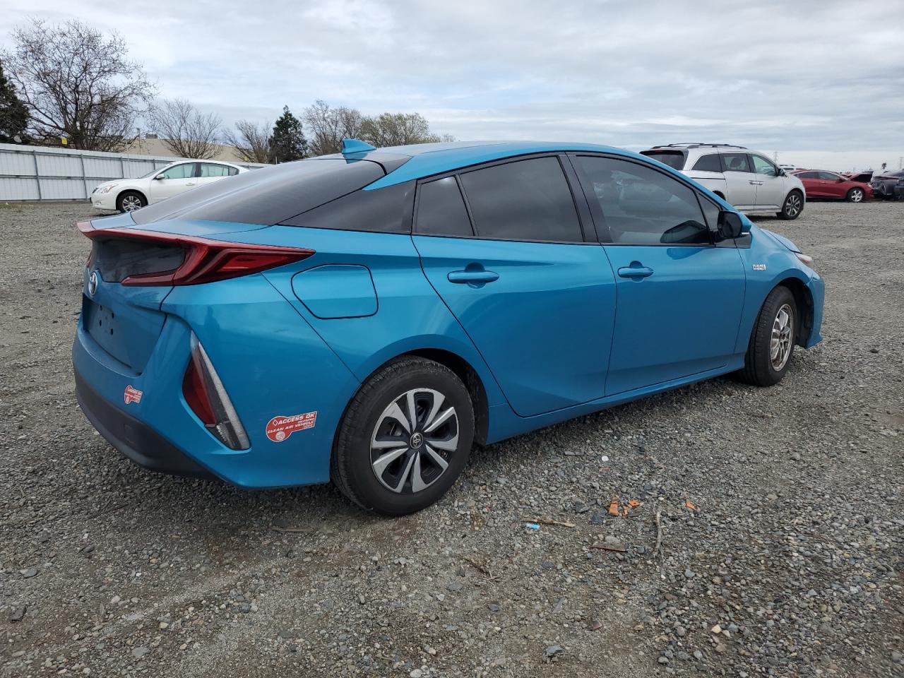2017 Toyota Prius VIN JTDKARFP7H3032274 Copart auction photo, front end damage thumbnail 3