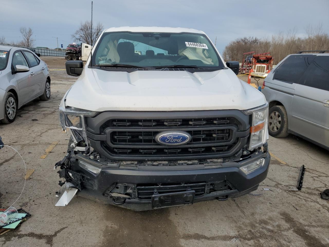 2022 Ford F-150 VIN 1FTFW1E50NKE13874 Copart auction photo, all over damage thumbnail 5