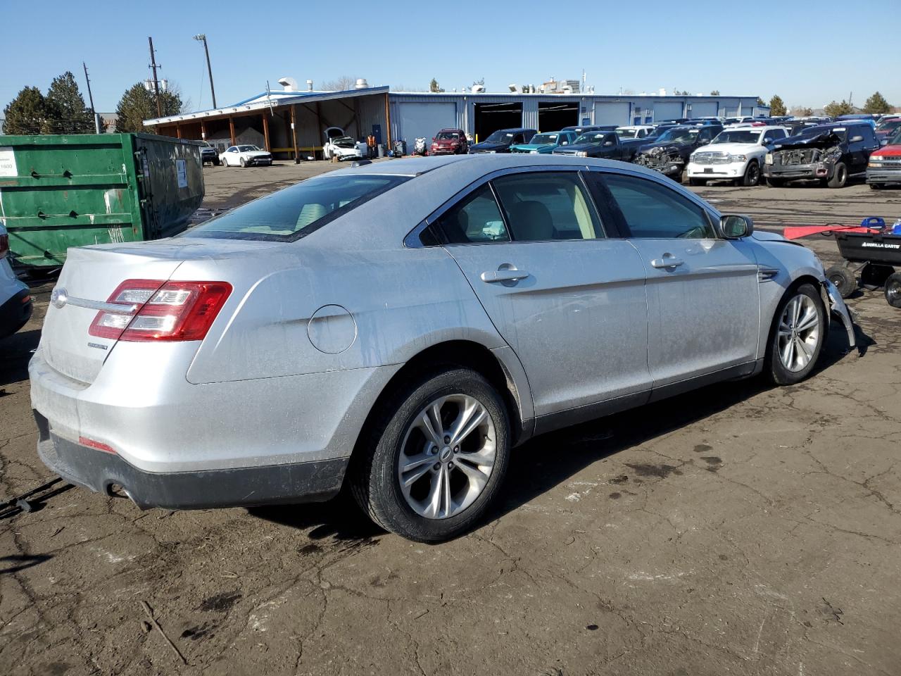 2016 Ford Taurus VIN 1FAHP2D81GG158400 Copart auction photo, front end damage thumbnail 3
