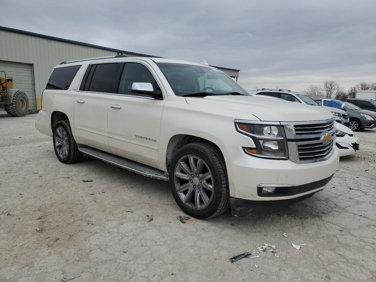 2015 Chevrolet Suburban VIN 1GNSKKKC7FR543718 Copart auction photo, rear end damage thumbnail 4