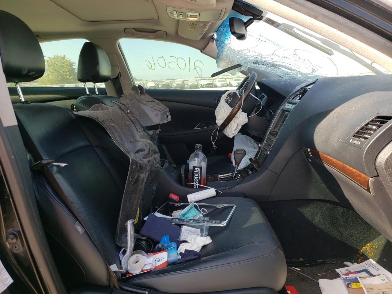 2011 Lexus ES VIN JTHBK1EG9B2428394 Copart auction photo, front end / undercarriage damage thumbnail 5