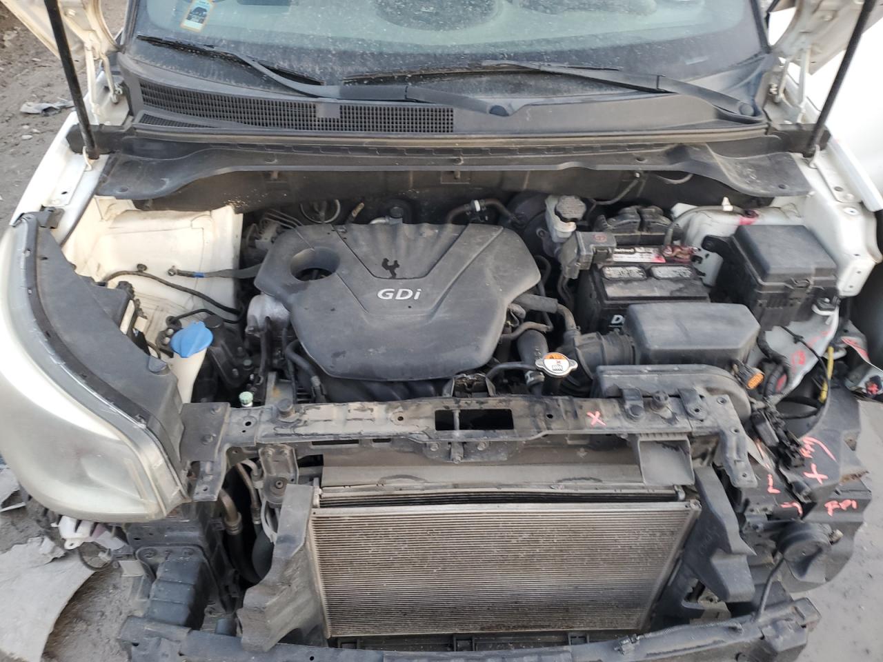 2016 KIA Soul VIN KNDJN2A26G7262012 Copart auction photo, front end damage thumbnail 12