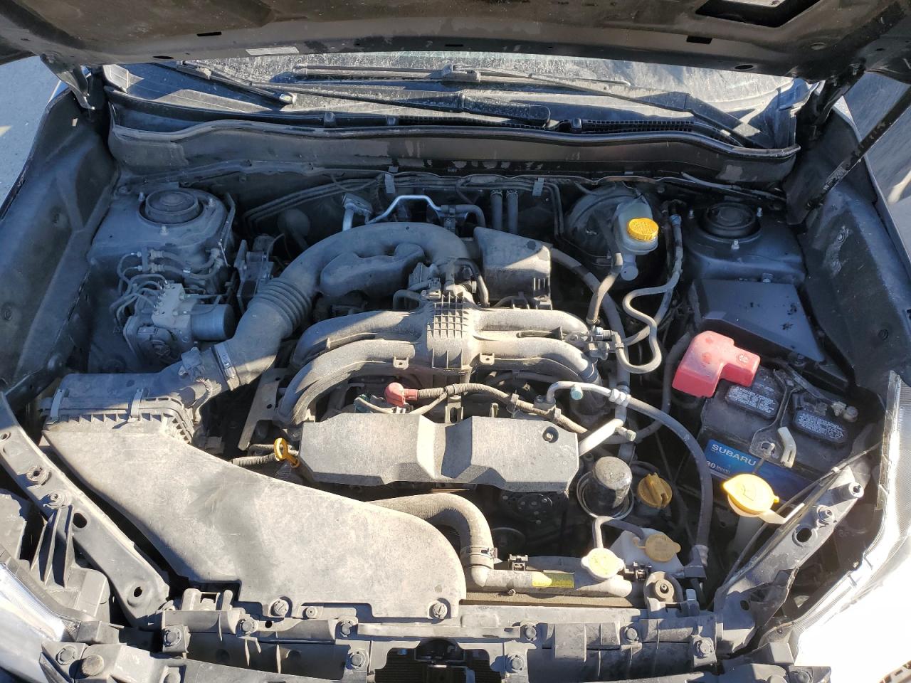 2015 Subaru Forester VIN JF2SJARC4FH517774 Copart auction photo, front end / side damage thumbnail 12