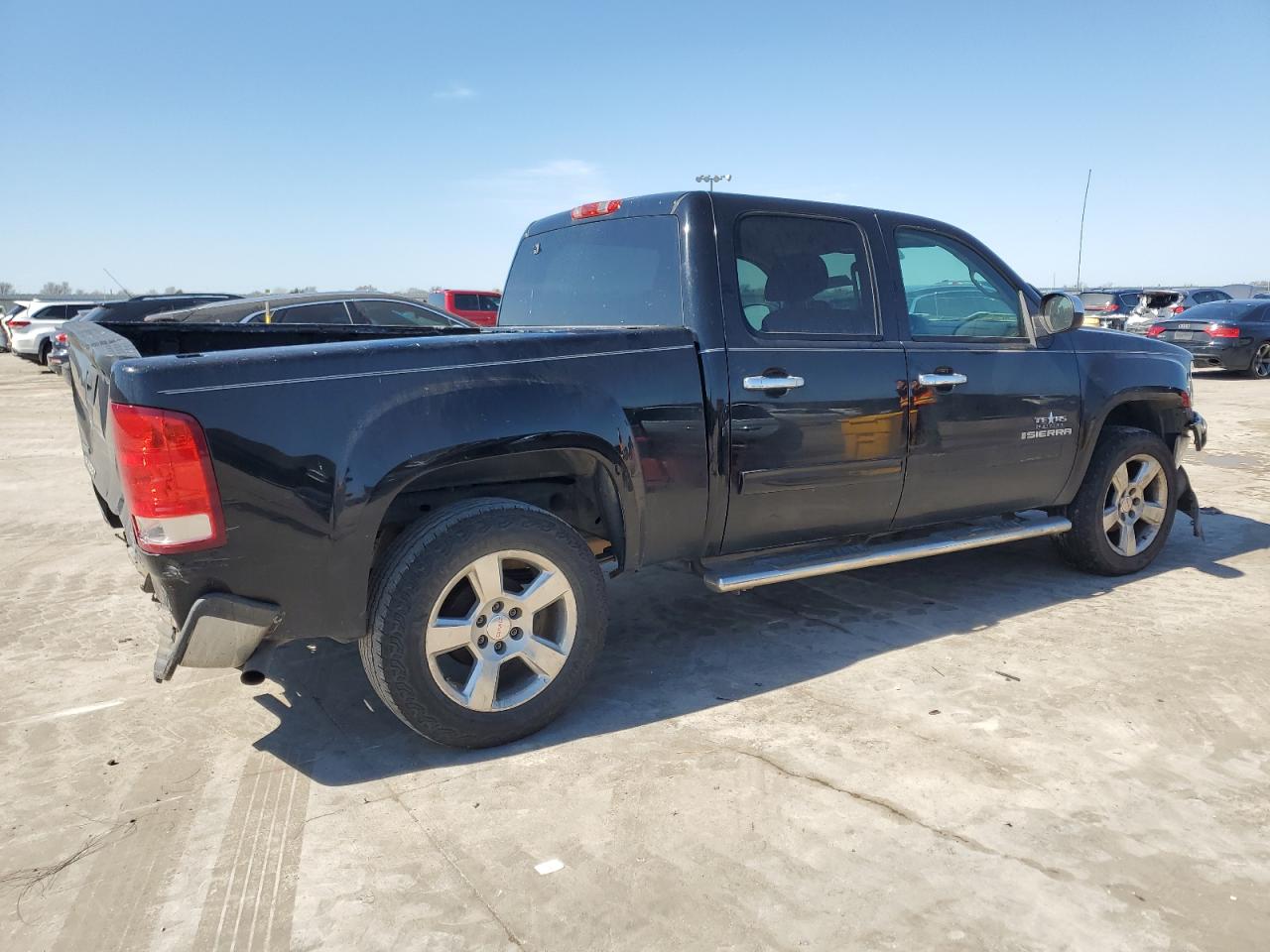 2012 GMC Sierra VIN 3GTP1UEA8CG128460 Copart auction photo, rear end / front end damage thumbnail 3