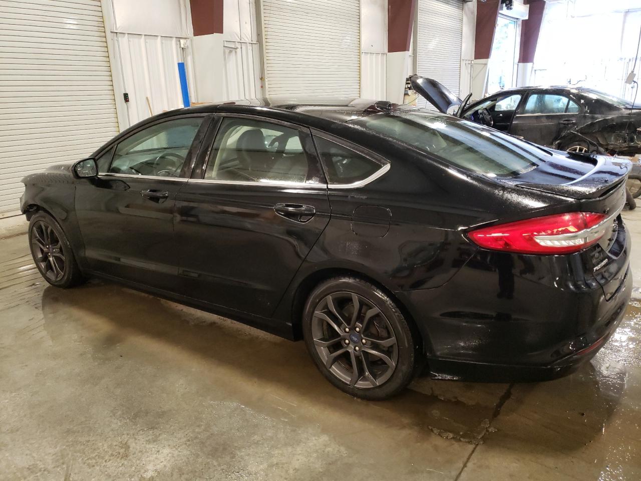 2018 Ford Fusion VIN 3FA6P0HD5JR232436 Copart auction photo, front end / side damage thumbnail 2