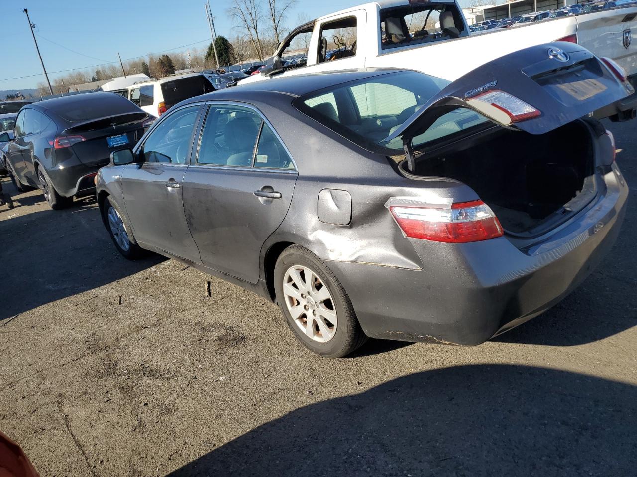 2009 Toyota Camry VIN 4T1BB46K89U094097 Copart auction photo, side / rear end damage thumbnail 2