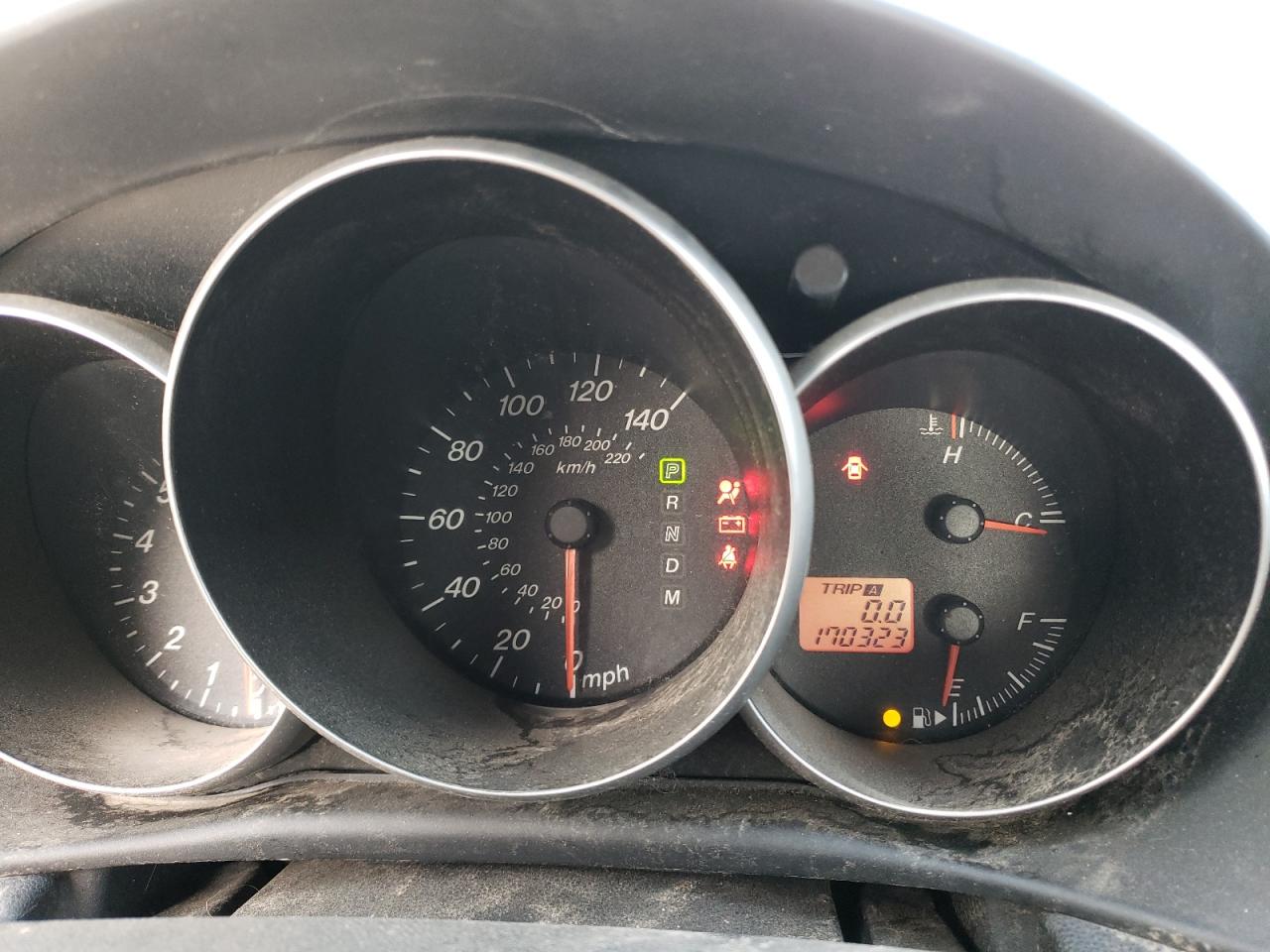 2006 Mazda 3 VIN JM1BK32F961494402 Copart auction photo, front end / side damage thumbnail 9