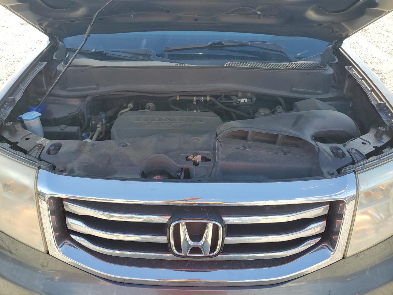 2013 Honda Pilot VIN 5FNYF3H45DB024960 Copart auction photo, water/flood damage thumbnail 12