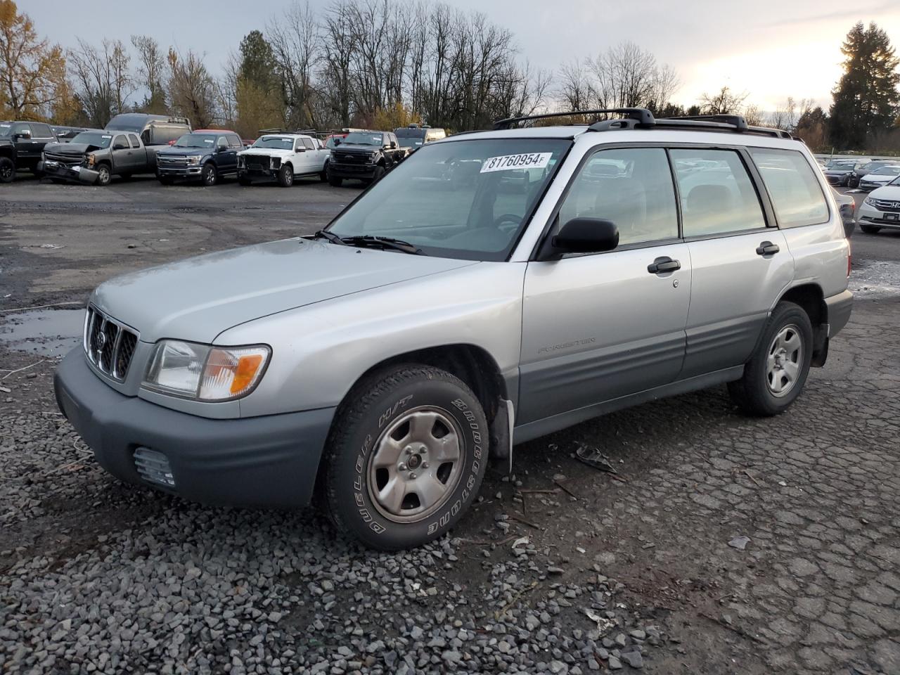 2002 Subaru Forester VIN JF1SF63562H722598