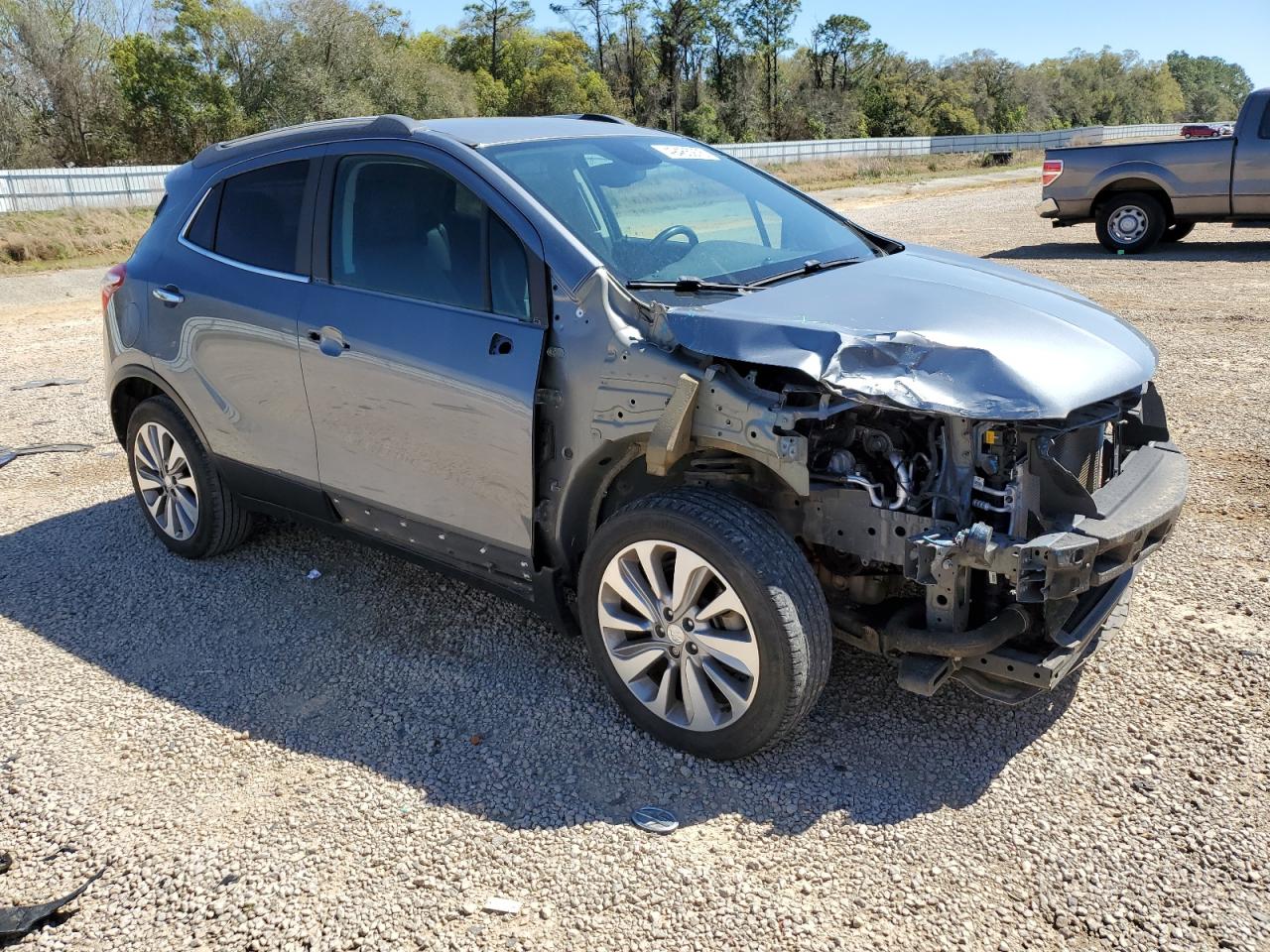 2019 Buick Encore VIN KL4CJASB2KB918235 Copart auction photo, front end damage thumbnail 4