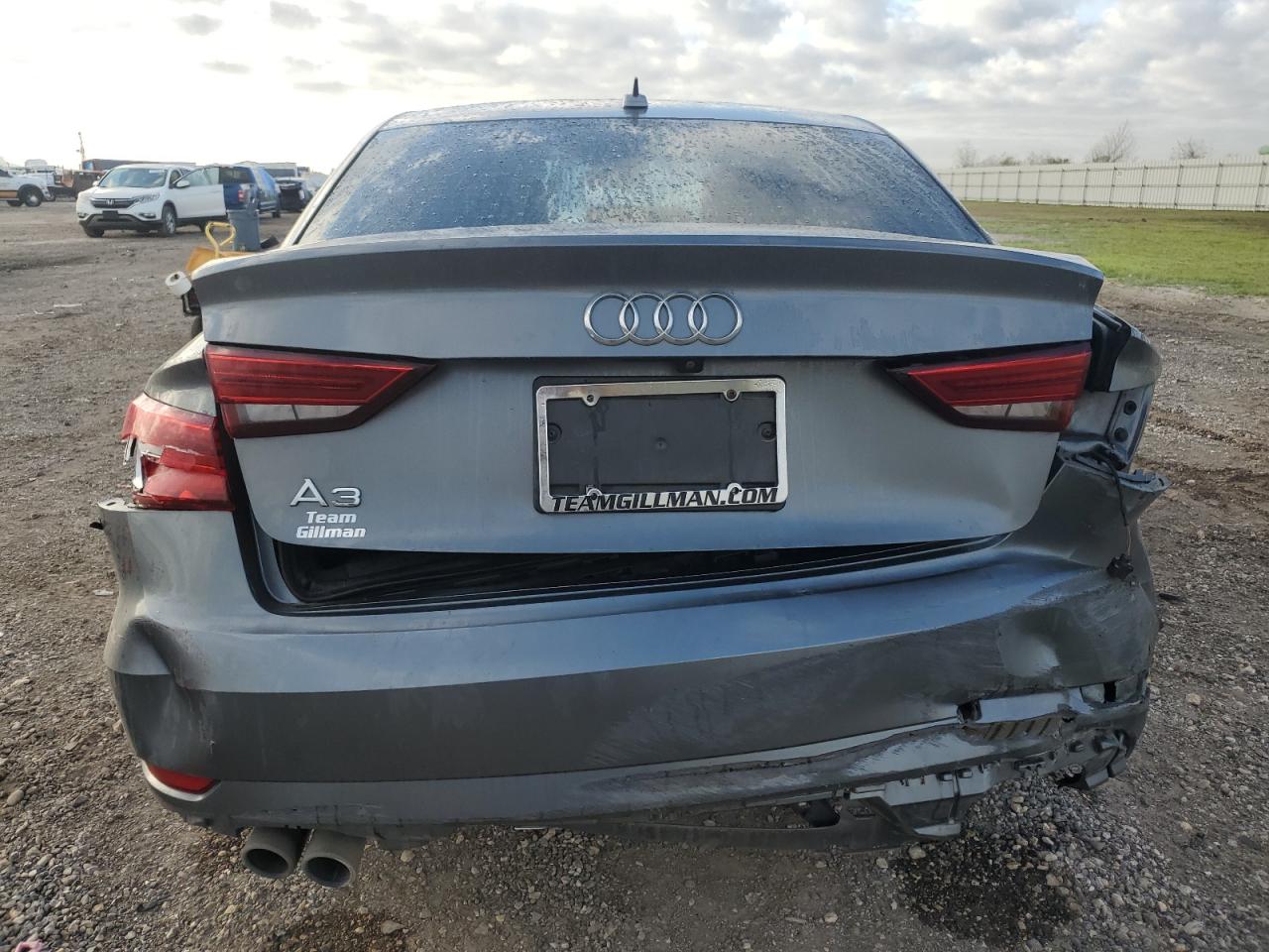 2018 Audi A3 VIN WAUAUGFF3J1035010 Copart auction photo, rear end / minor dent/scratches damage thumbnail 6