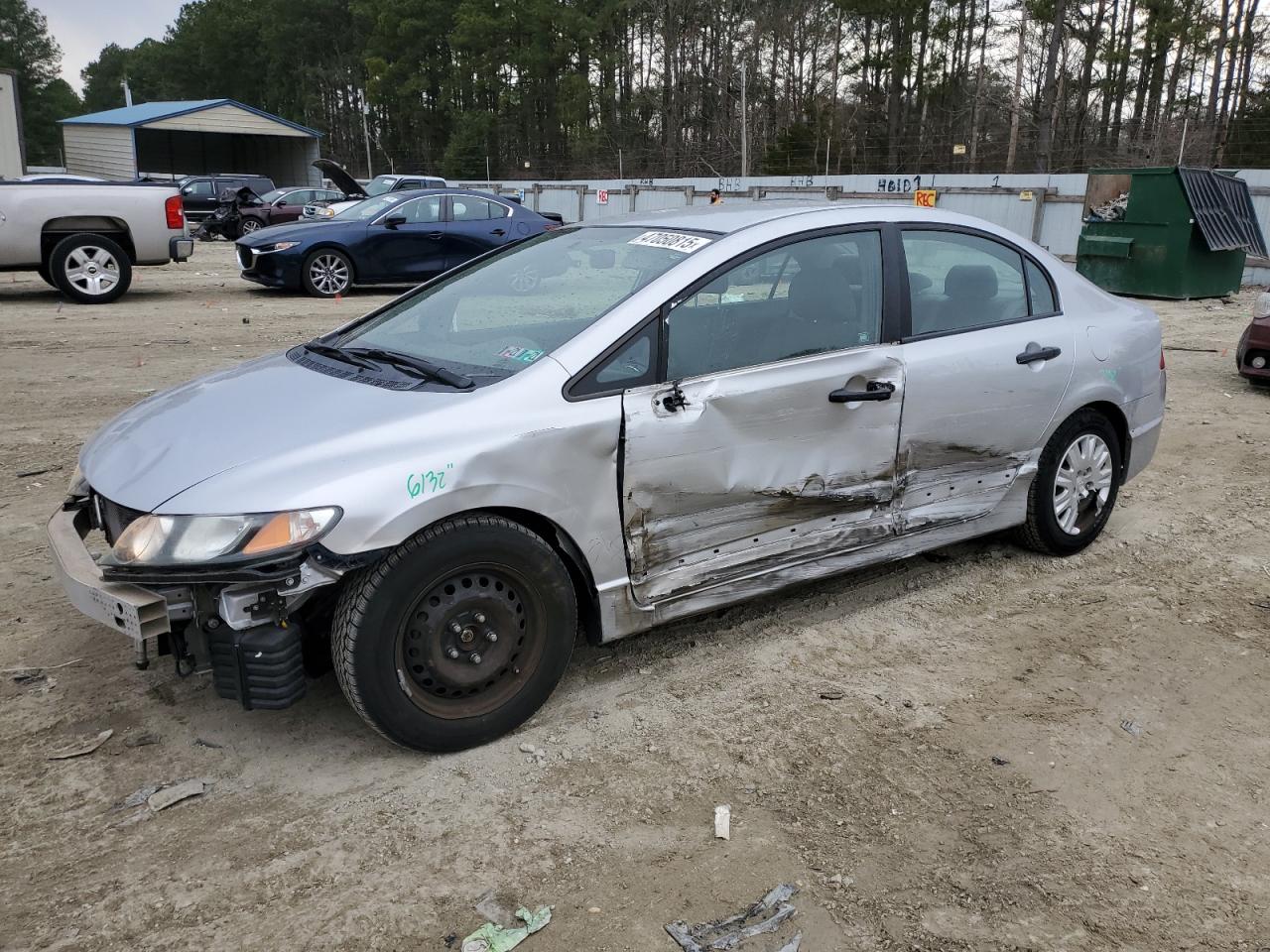 2010 Honda Civic VIN 2HGFA1F3XAH555552