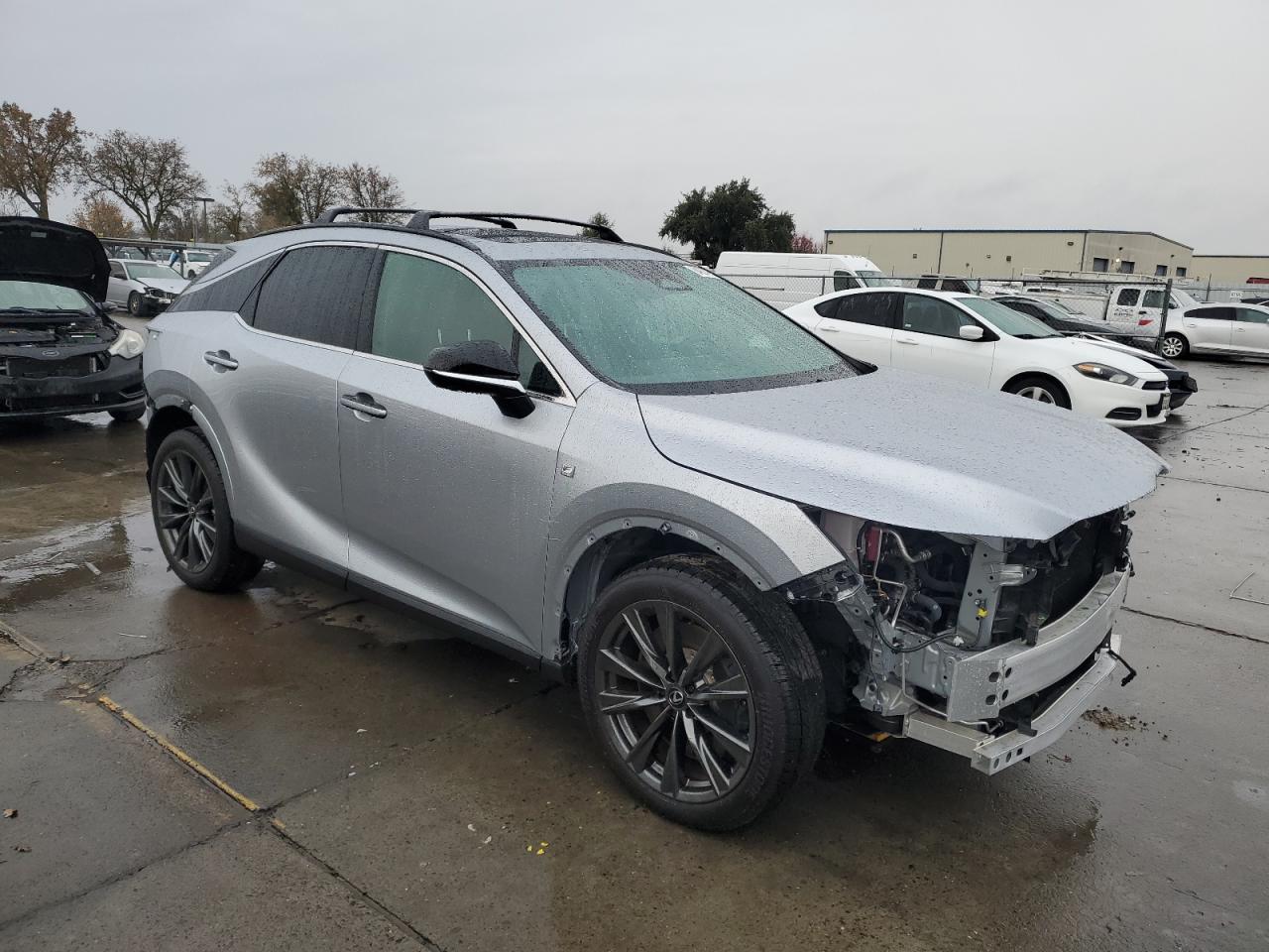 2023 Lexus RX VIN 2T2BAMCA1PC027754 Copart auction photo, rear end / front end damage thumbnail 4