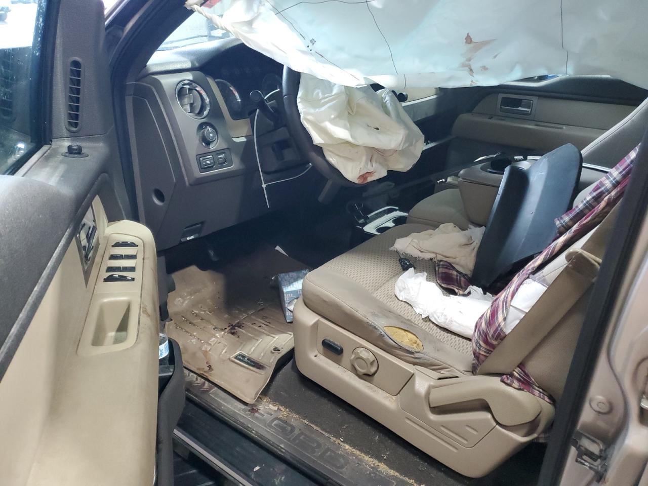 2010 Ford F-150 VIN 1FTFW1EV2AFC07216 Copart auction photo, all over damage thumbnail 8