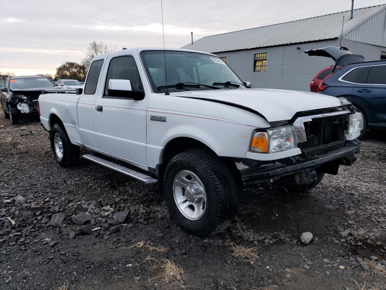2007 Ford Ranger VIN 1FTYR14U07PA86245 Copart auction photo, front end / side damage thumbnail 4