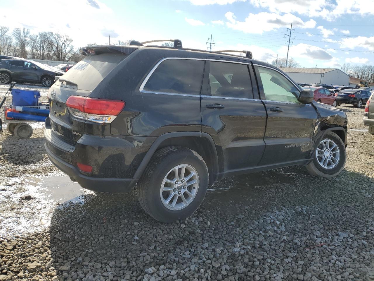 2018 Jeep Grand Cherokee VIN 1C4RJFAG5JC276810 Copart auction photo, side damage thumbnail 3