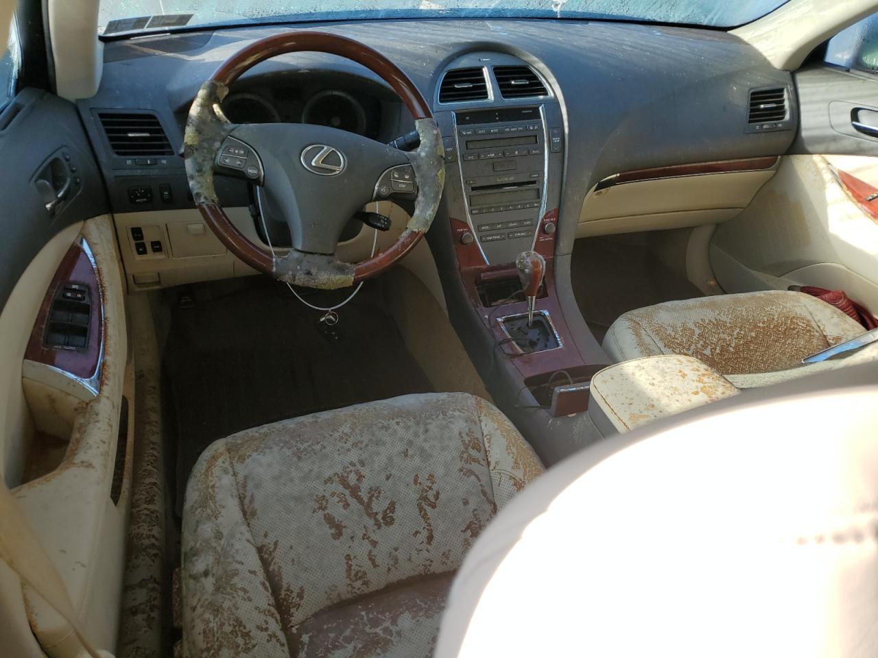 2012 Lexus ES VIN JTHBK1EG4C2492456 Copart auction photo, water/flood damage thumbnail 8