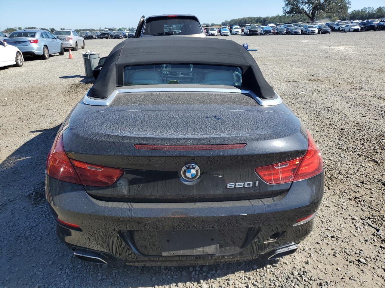 2012 BMW 6er VIN WBALZ3C58CC397744 Copart auction photo, water/flood / vandalism damage thumbnail 6
