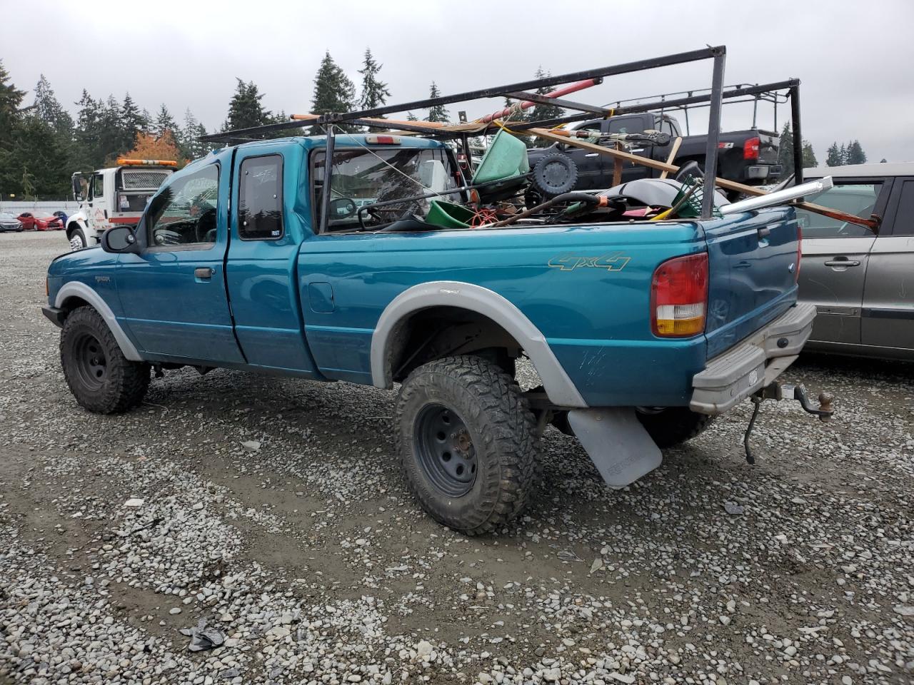 1994 Ford Ranger VIN 1FTCR15X2RPA78704 Copart auction photo, rollover / undercarriage damage thumbnail 2