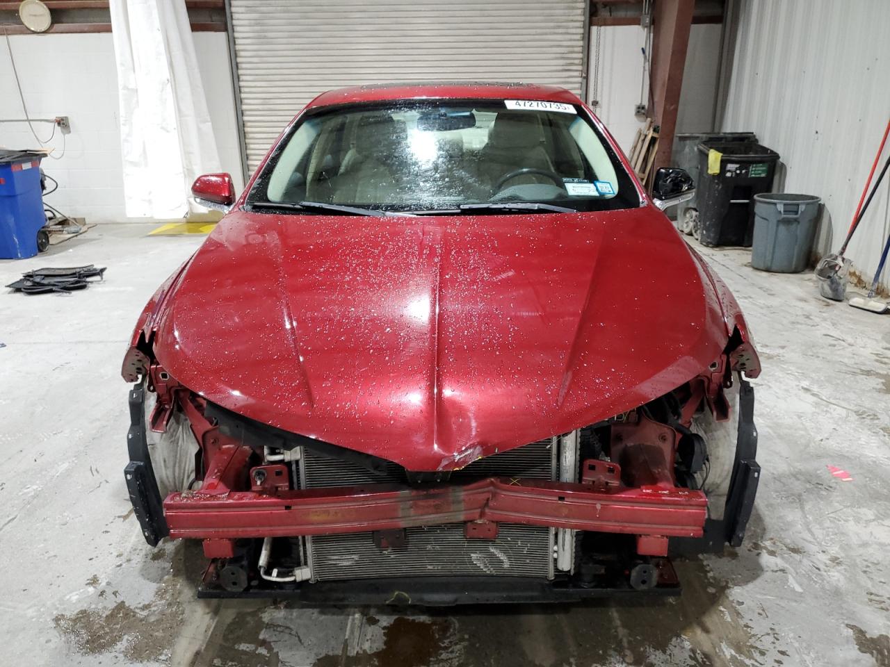 2013 Lincoln MKZ VIN 3LN6L2JK3DR809152 Copart auction photo, front end damage thumbnail 5