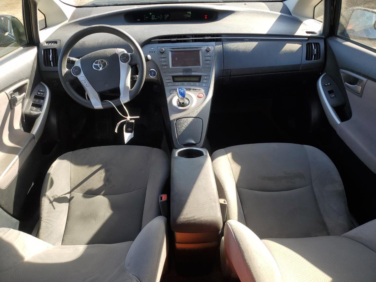 2014 Toyota Prius VIN JTDKN3DU7E1760758 Copart auction photo, side / rear end damage thumbnail 8