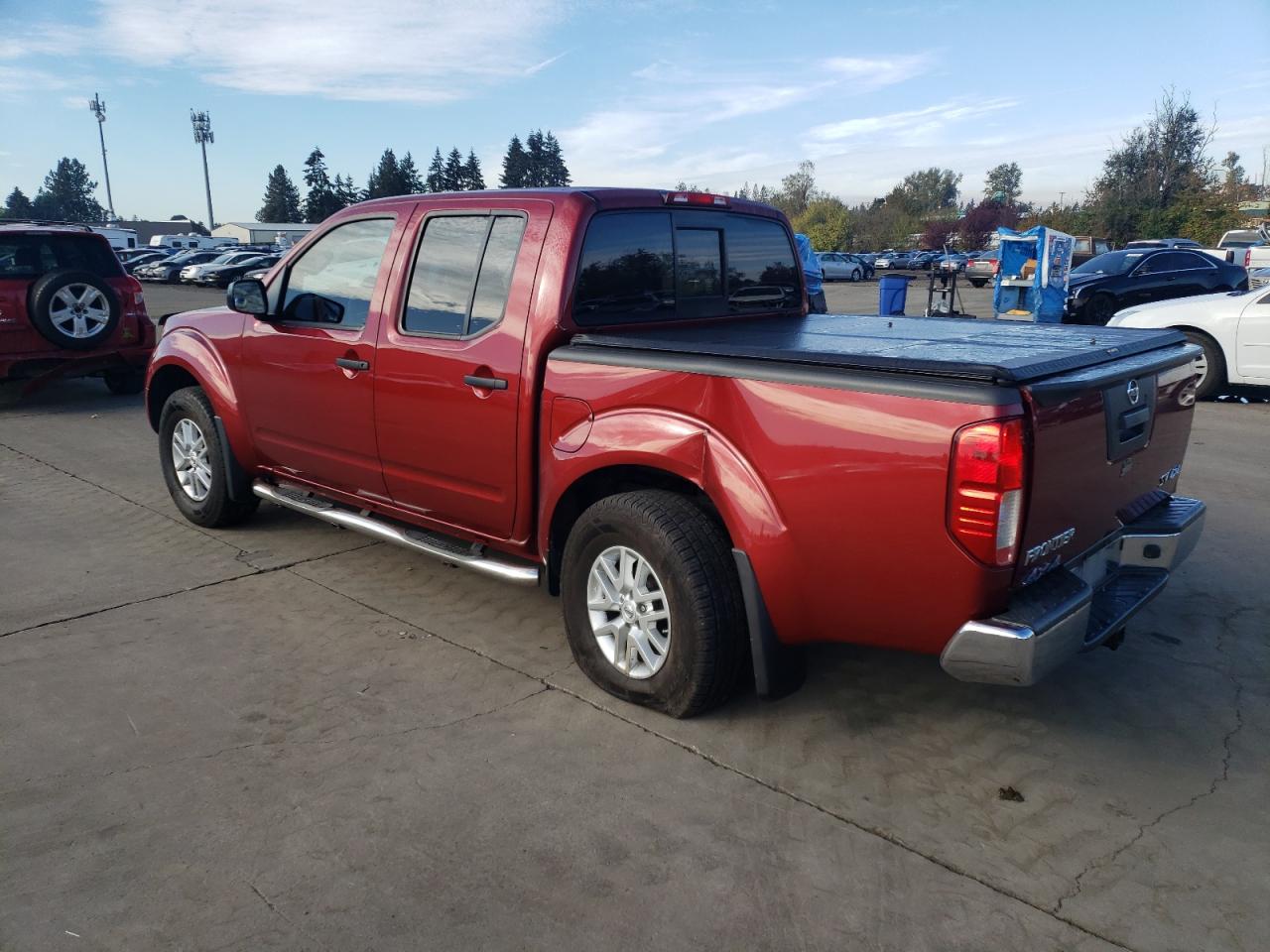 2015 Nissan Navara (Frontier) VIN 1N6AD0EV1FN722163 Copart auction photo, side damage thumbnail 2